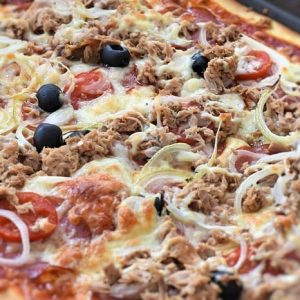 Pizza méditerranéenne